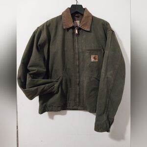 Carhartt Vtg. Detriot 90's Blanket Lined Size Xl Green